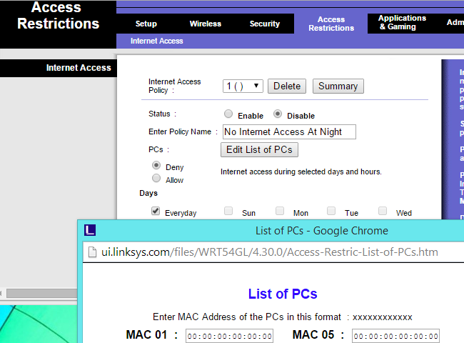 Mac address filter software download software